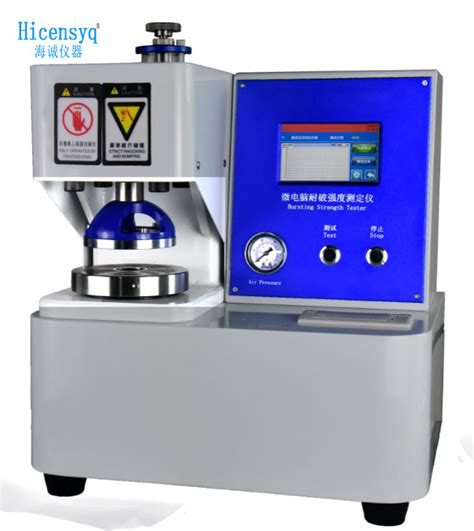 china bursting strength tester manufacturer|Bursting Strength Tester .